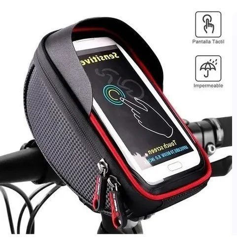 Bolso Soporte de Celulares Para Bicicletas Ultra Sensible-2