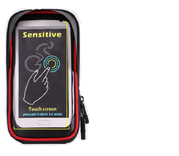 Bolso Soporte de Celulares Para Bicicletas Ultra Sensible-0