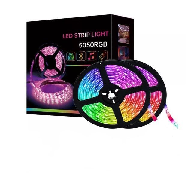 Cinta Led Rgb Flexible 5 Metros Con Control Remoto-0