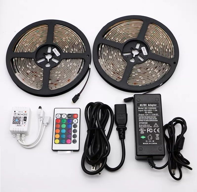 Cinta Led Rgb Flexible 5 Metros Con Control Remoto-1