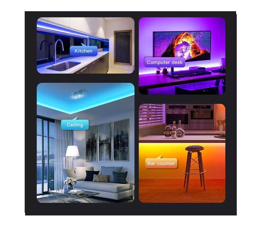Cinta Led Rgb Flexible 5 Metros Con Control Remoto-3