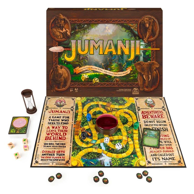 Juego de mesa Jumanji-Spin Master-3