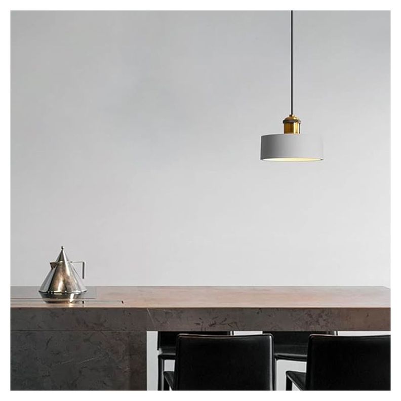 Lámpara Colgante A Riel Moderna Blanco Morava E-27 Ampolleta Fría-4
