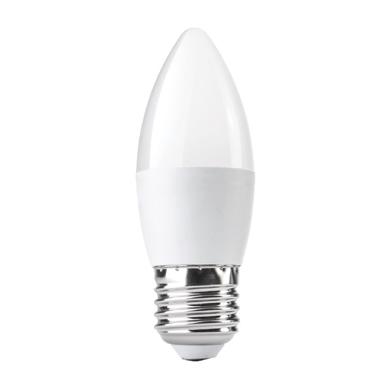 Ampolleta LED Vela E-27 7W  - Fría-0