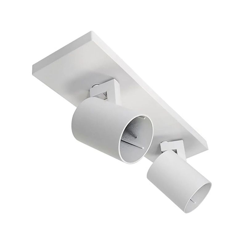 Foco Spot LED "Track Light" 2xGU10 Blanco Incluye Ampolleta Cálida-7