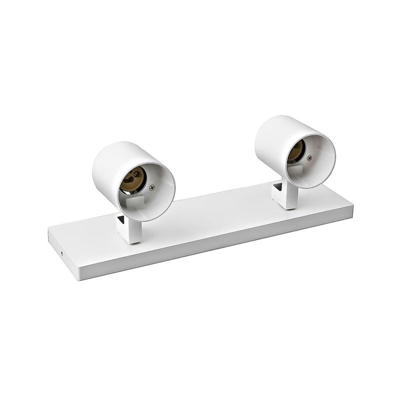 Foco Spot LED "Track Light" 2xGU10 Blanco Incluye Ampolleta Cálida-6