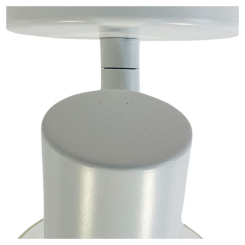 Foco Apliqué Sobrepuesto Simple E-14 Zaurak Blanco Ampolleta Cálida-5