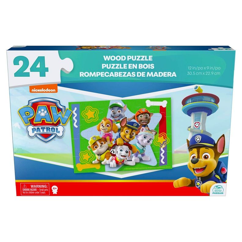 Rompecabezas Madera 24 piezas-Paw Patrol-3