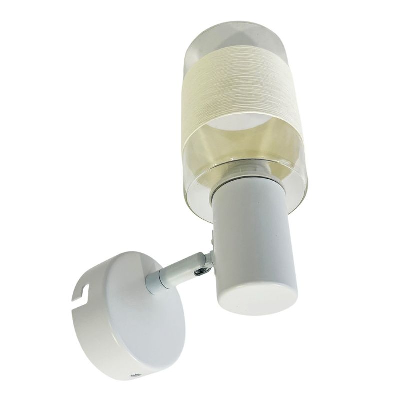 Pack 3 Foco Apliqué Sobrepuesto Simple E-14 Zaurak Blanco Ampolleta Cálida-2
