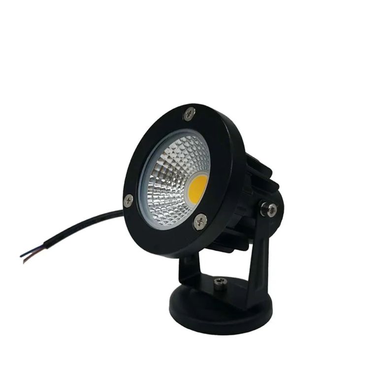 Foco LED Estaca Jardín 5W 3000K Pequeño-1