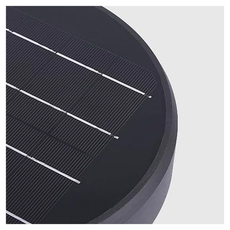 Apliqué LED Carga Solar Diseño Cono 5W Control Remoto -3
