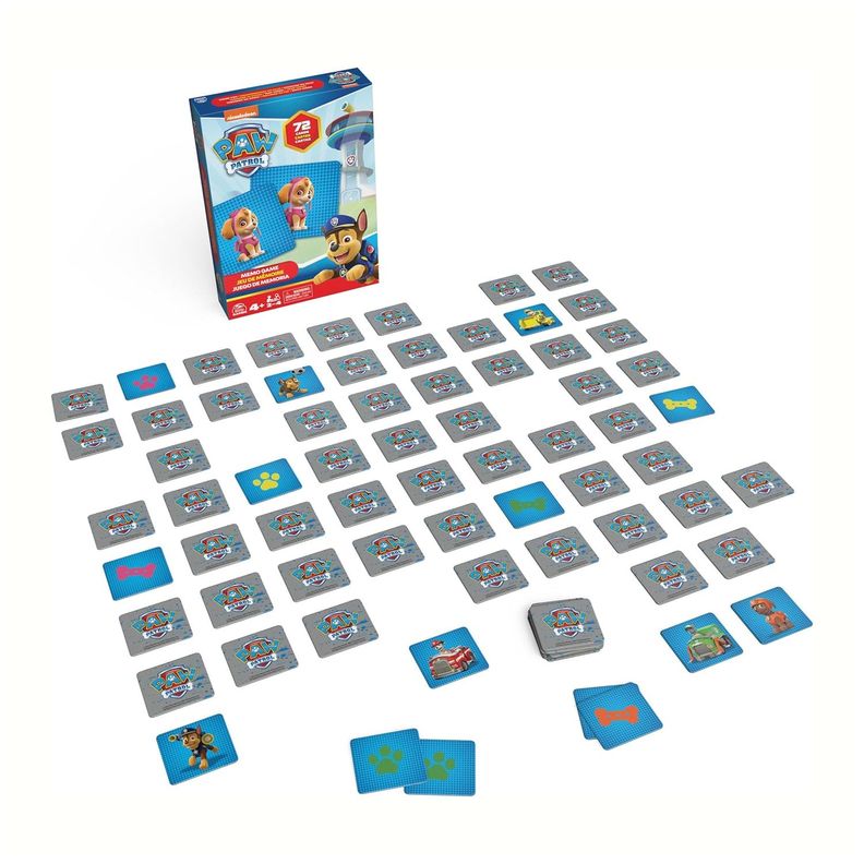 Juego de Memoria Paw Patrol 72 cartas - Spin Master-4