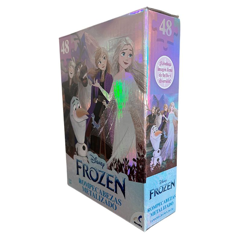 Rompecabezas Metalizado 48 piezas-Frozen-4