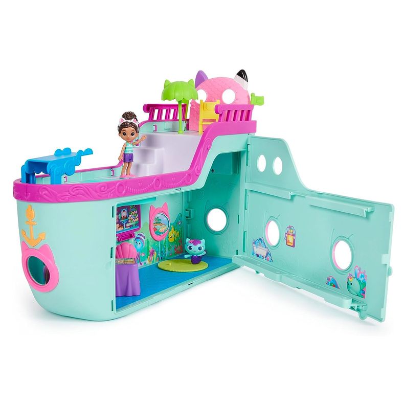 Crucero de Gabby's Dollhouse Cat Friends 18 Piezas-0