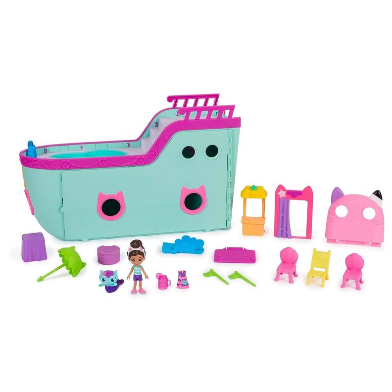 Crucero de Gabby's Dollhouse Cat Friends 18 Piezas-2