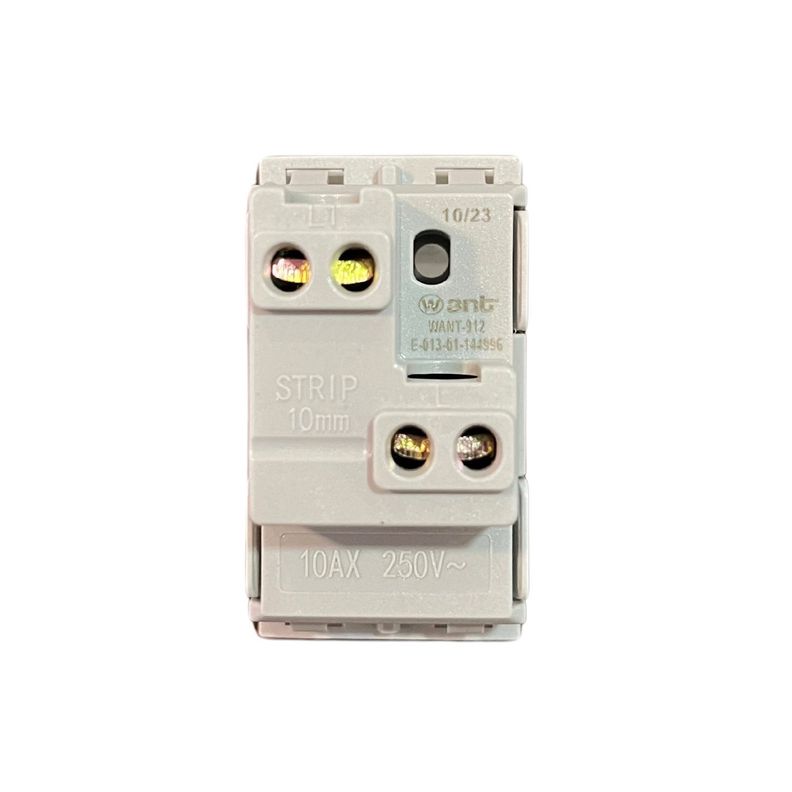 Pack 5 Modulo Interruptor 9/24 10A 250V Diseño Simple-3