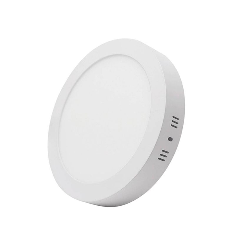 Pack 10 Panel Cuadrado LED ECO Sobrepuesto Blanco 6W Neutro-0