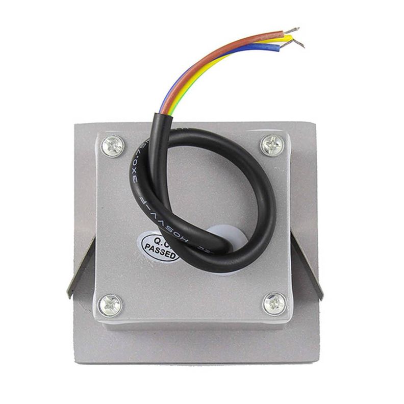 Foco LED Embutido Muro Cuadrado-1