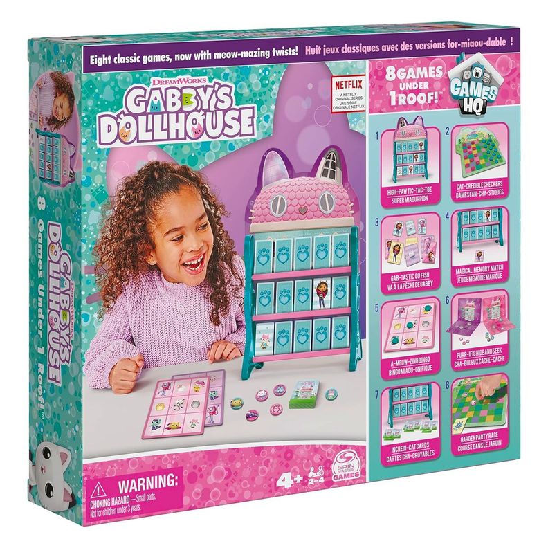 8 Juegos bajo un mismo techo-Gabby's Dollhouse-0