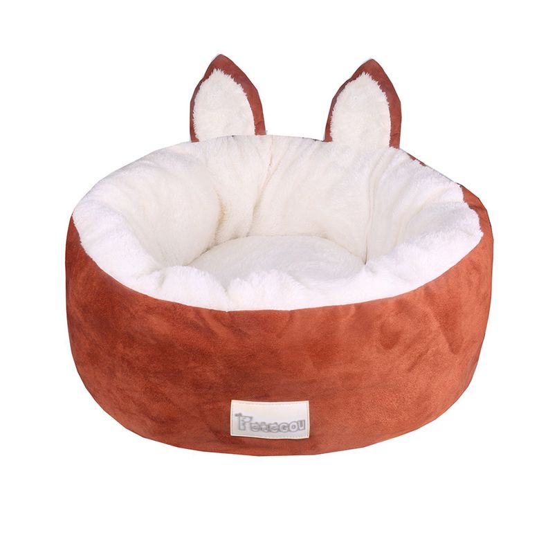 Cama Para Mascotas Diseño Orejas de Gato-0