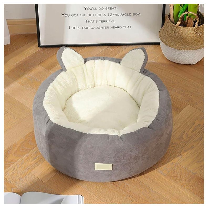 Cama Para Mascotas Diseño Orejas de Gato-5