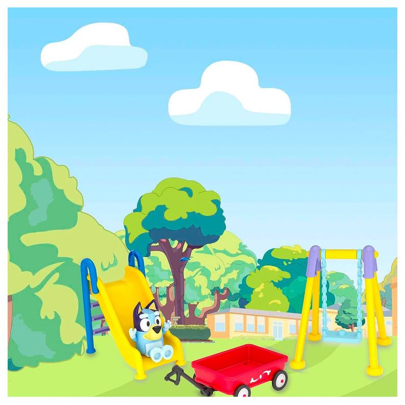 Set Mini Patio de Juegos Infantil Bluey & Family-4