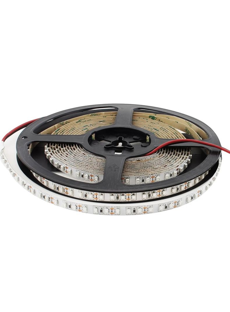 Cinta LED Decorativa Adhesiva 5M 12V IP20 10W/M 120LED/MT Cálido -4