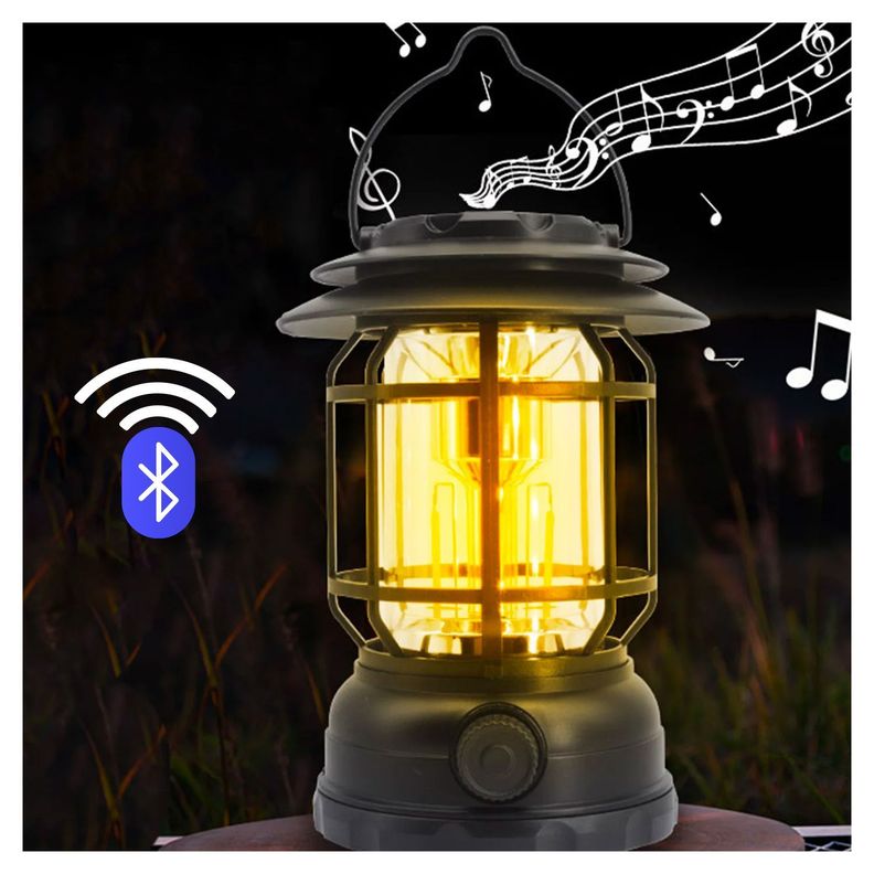 Lámpara Portátil Camping con USB y Parlante-6