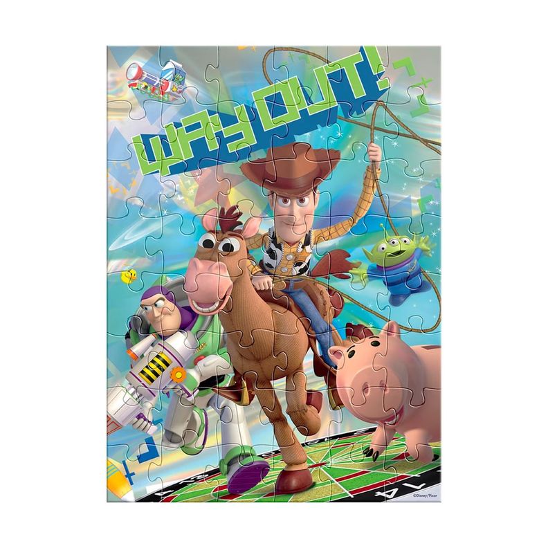 Rompecabezas Metalizado 48 piezas-Toy Story-2