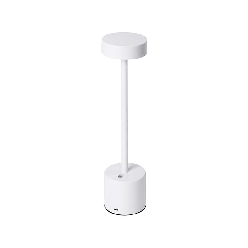 Lampara de Mesa Recargable/ Touch "Minimalista LED" Dimeable Blanco-0
