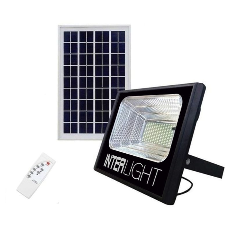 Foco Proyector LED Panel Solar 60W 6000K-0