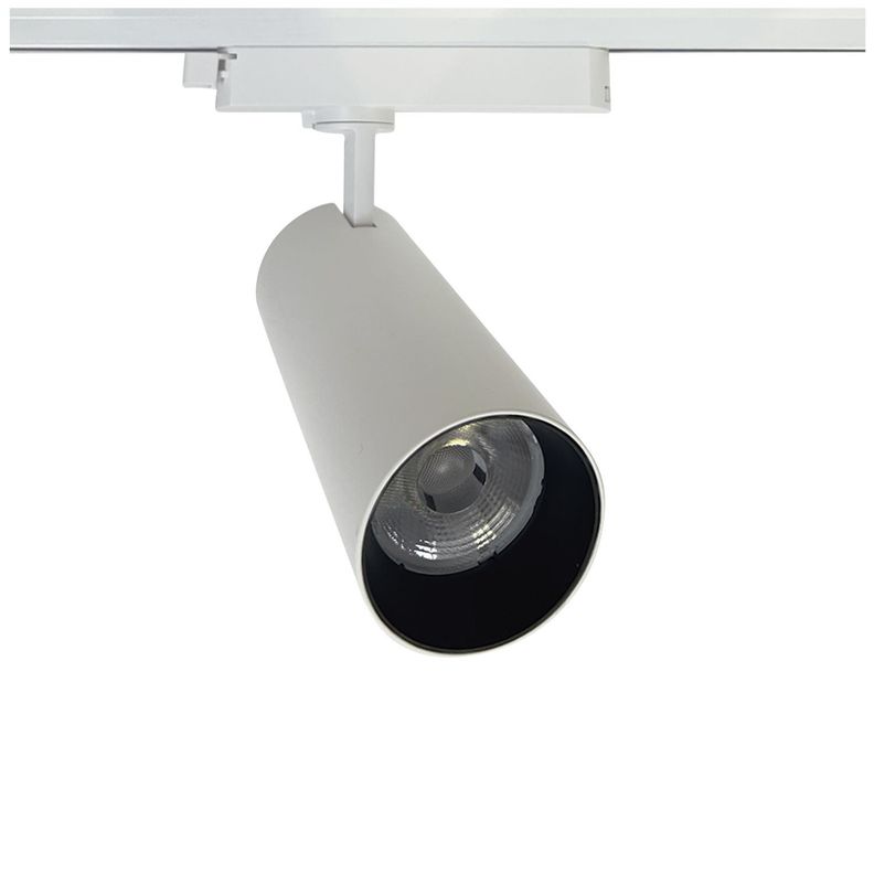 Foco LED Decorativo Riel Monofásico 18W Blanco Cál-4