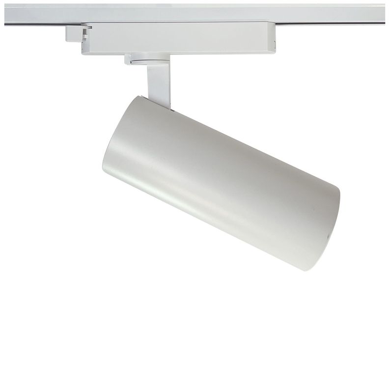 Foco LED Decorativo Riel Monofásico 18W Blanco Cál-1