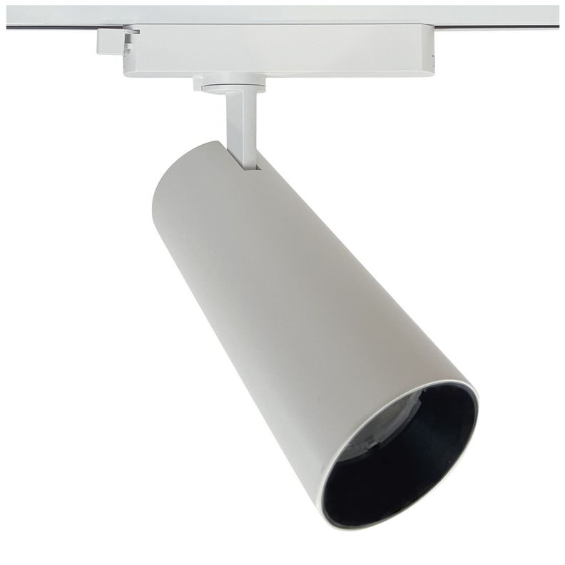 Foco LED Decorativo Riel Monofásico 18W Blanco Cál-0