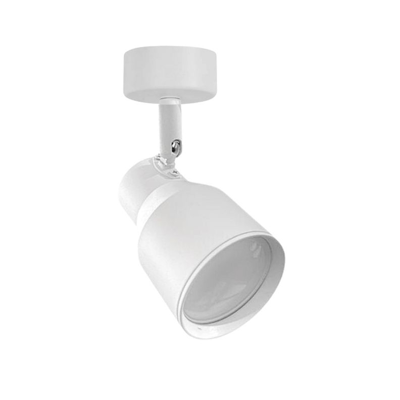 Foco LED Sobrepuesto Decorativo Simple GU-10 Blanco Híades-0