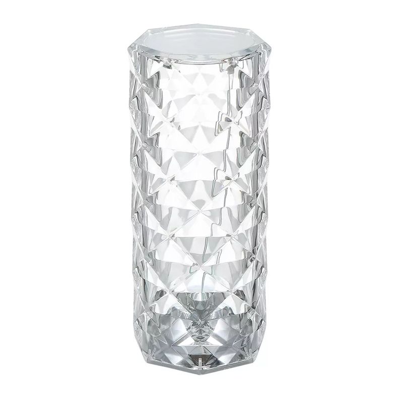 Lámpara de Mesa Recargable/ Touch "Cilindro Diamante LED" Dimeable-2