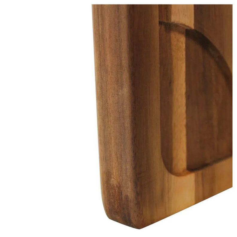 Tabla Para Picar de Madera Acacia Profesional 50cm - Wayu-3