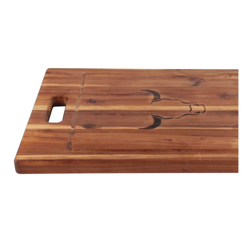 Tabla Para Picar de Madera Acacia Profesional 50cm - Wayu-5