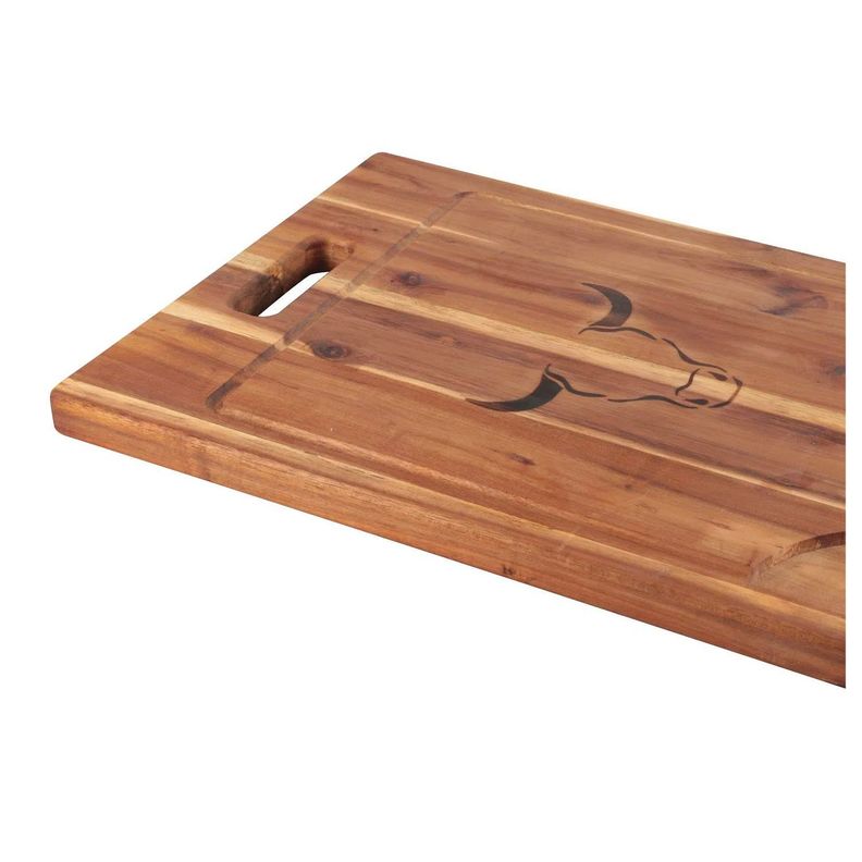 Tabla Para Picar de Madera Acacia Profesional 50cm - Wayu-4