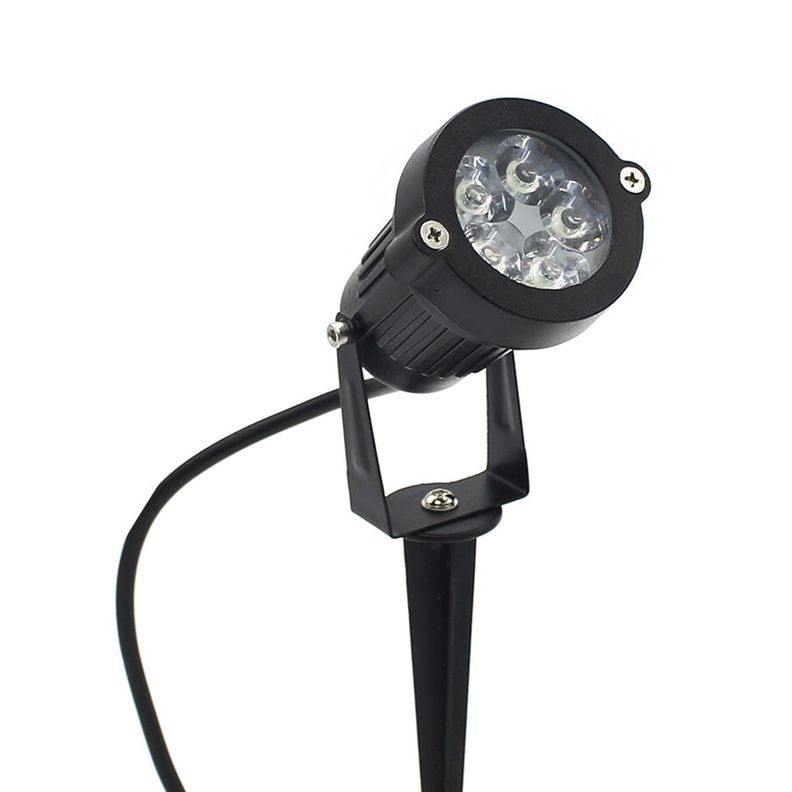 Foco LED RGB Estaca Jardín 5W-2