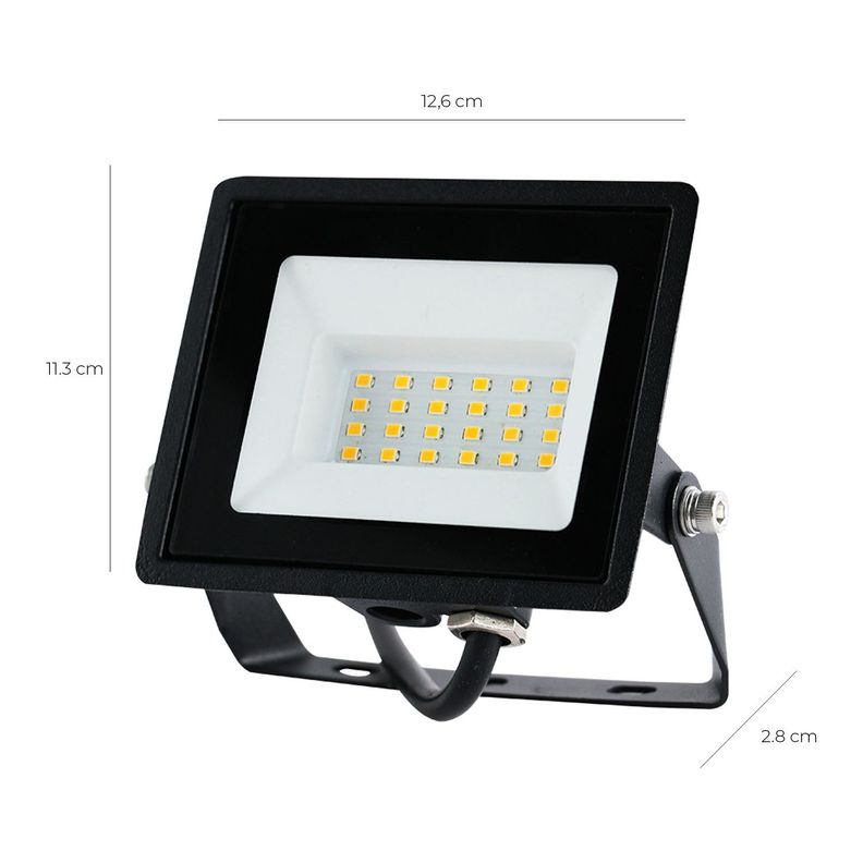 Proyector De Área LED "ECOTHIN" 20W Frío-0
