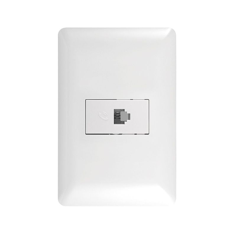 Toma Telefónica RJ11 Blanco-1
