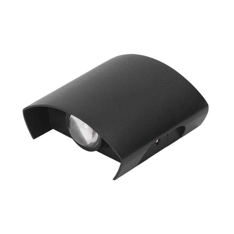 Apliqué de Pared LED Simple 2W Cálido Negro-1