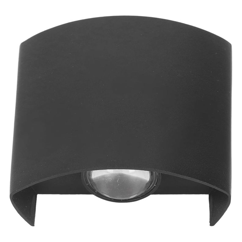 Apliqué de Pared LED Simple 2W Cálido Negro-3