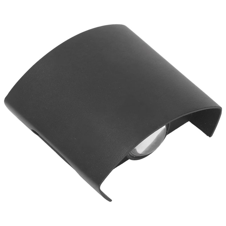 Apliqué de Pared LED Simple 2W Cálido Negro-4