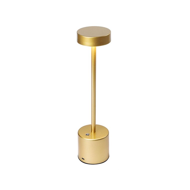 Lampara de Mesa Recargable/ Touch "Minimalista LED" Dimeable Dorado-1