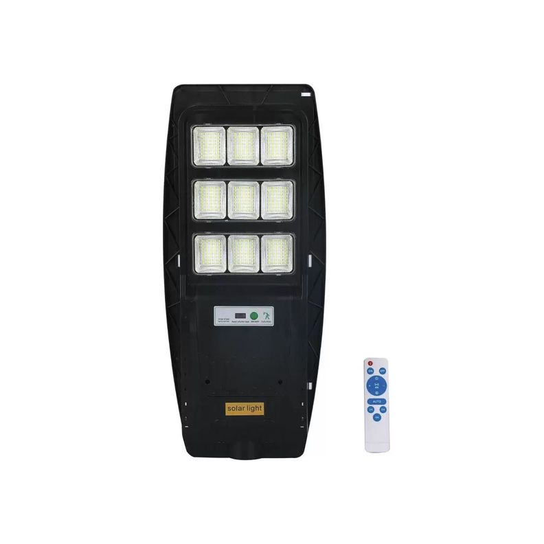 Luminaria Solar Pública LED Sensor de Movimiento 60W 6000K-0