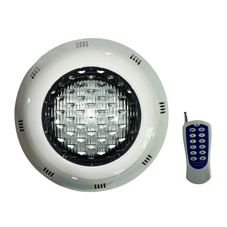 Foco LED Piscina RGB Con Control 18W-0