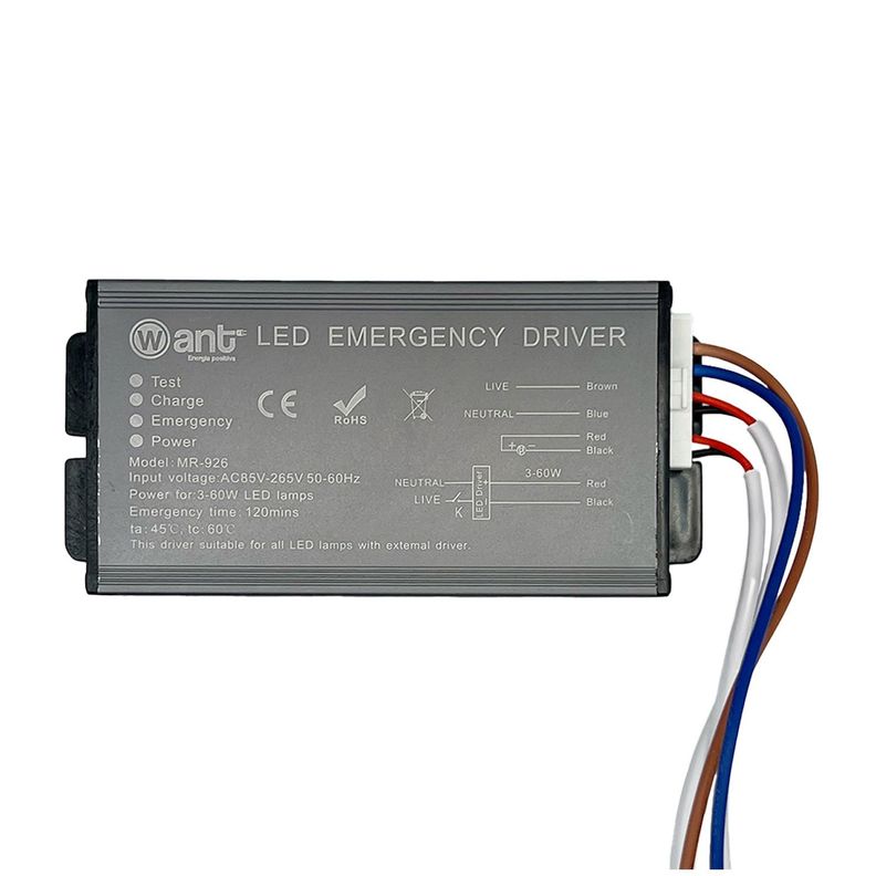 Kit De Emergencia Para Panel LED Slim 3-60W-0