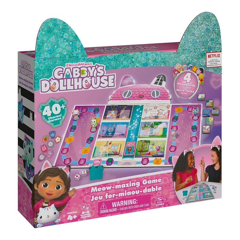 Juego de mesa "Miausombroso"-Gabby's Dollhouse-0